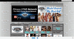 Desktop Screenshot of fitnessstarnetwork.com